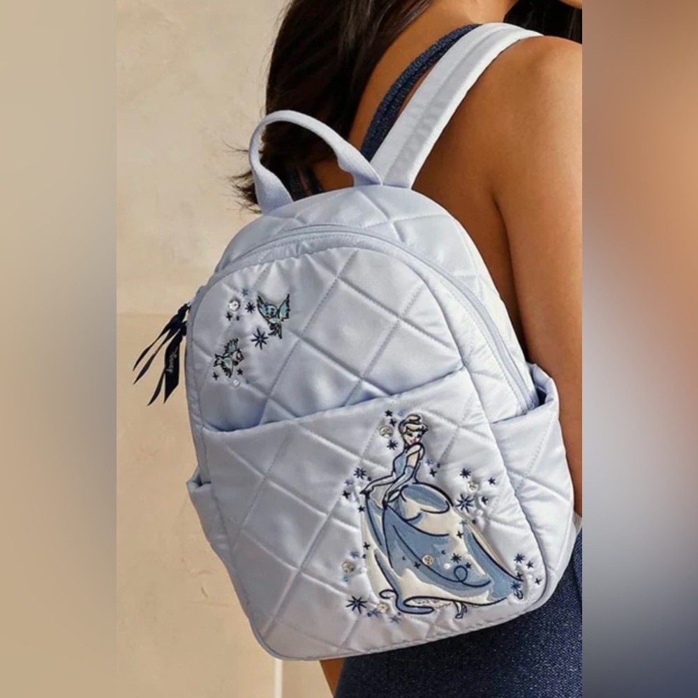 🍀 Vera Bradley Small Backpack “Cinderella Paisley on Morn”. NWT - Picture 7 of 9